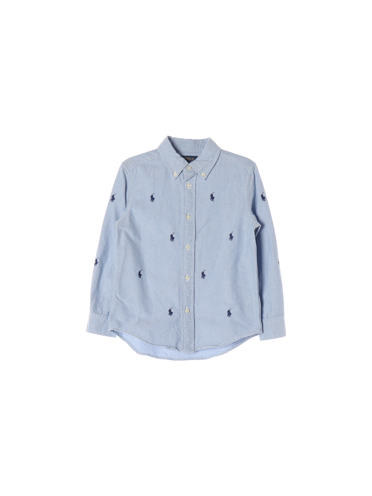 랄프로렌 단추 스카이블루 셔츠 5y 0