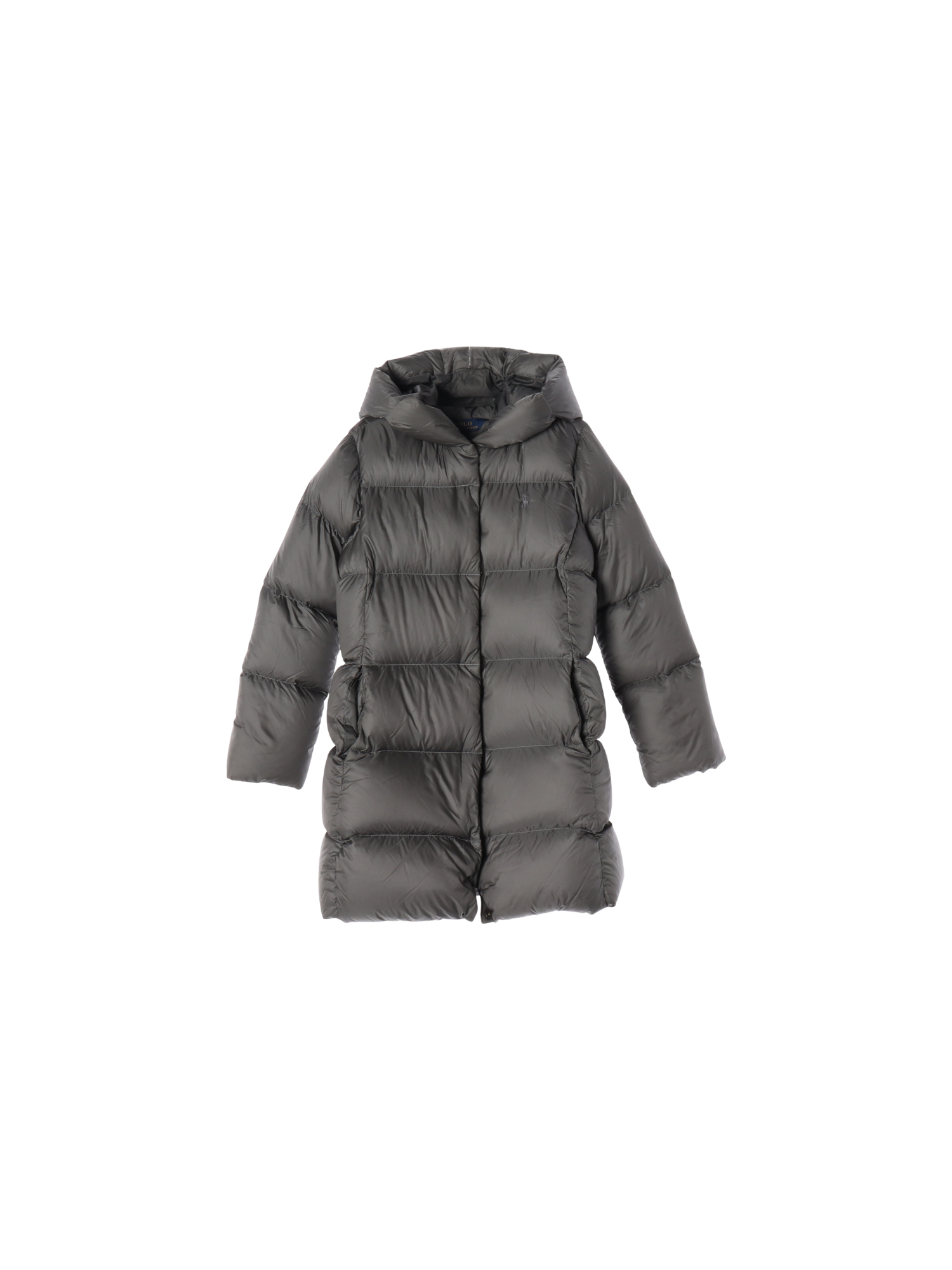 랄프로렌 퀼팅 그레이 패딩 7y 0