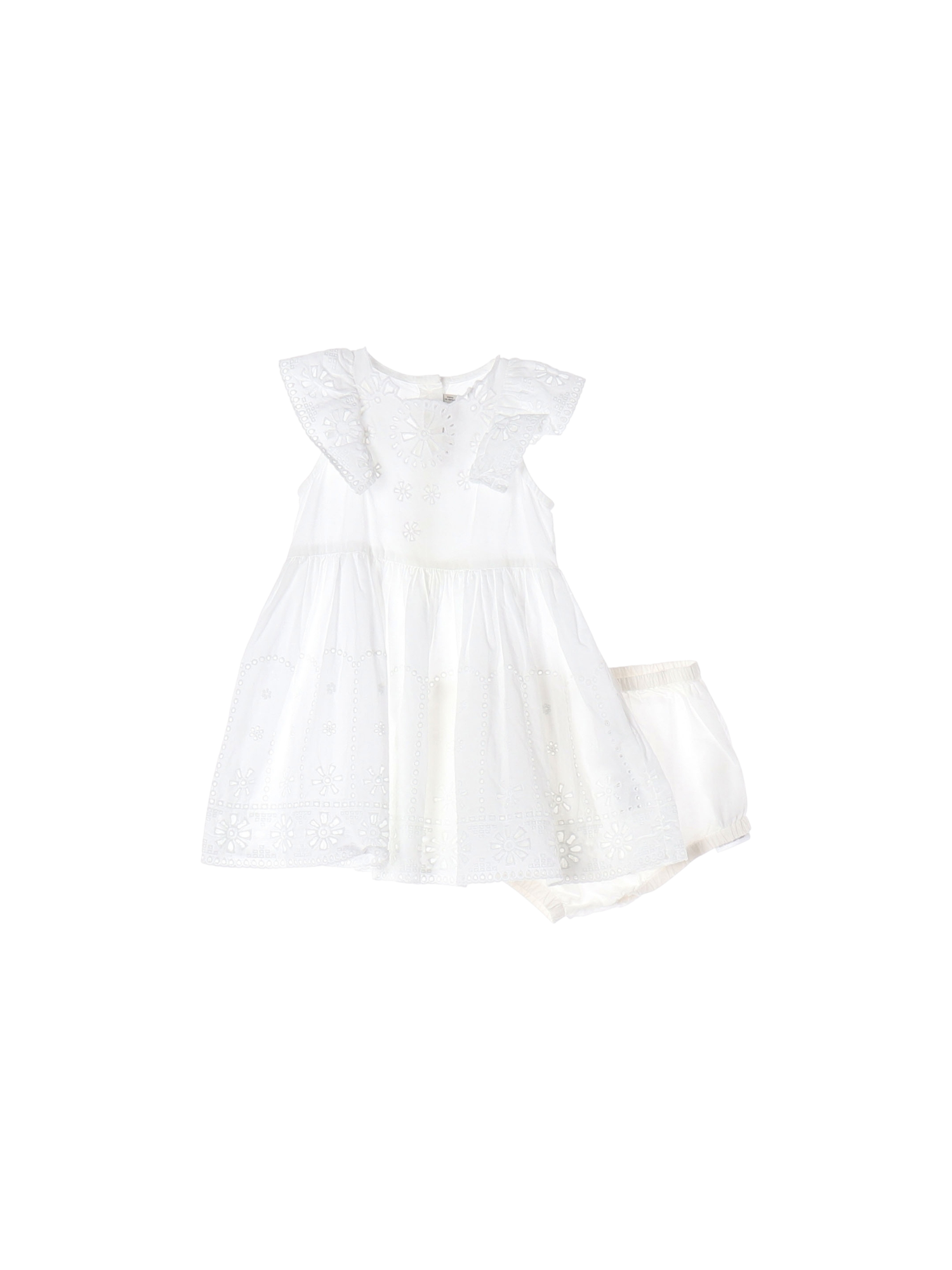 스텔라맥카트니 프릴 화이트 드레스 6m 0