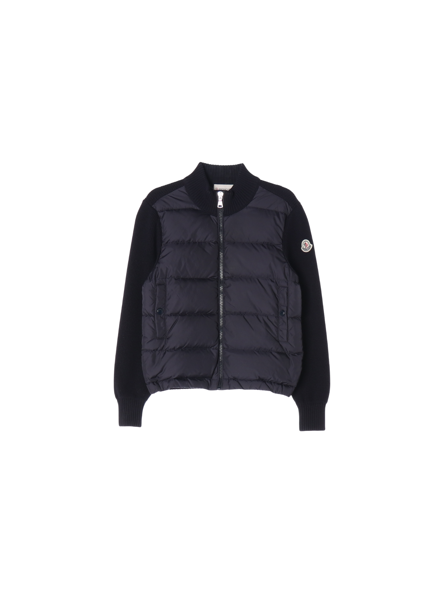몽클레어 퀼팅 블랙 패딩 8y 0