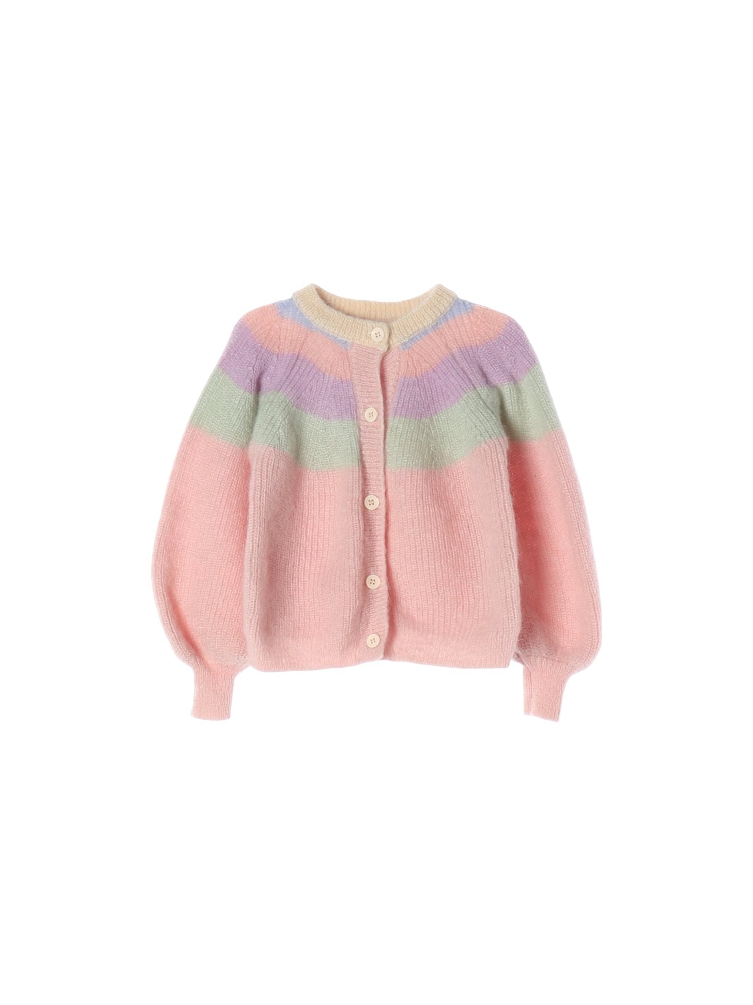 메키즈데플레어 단추 핑크 가디건 4y 0