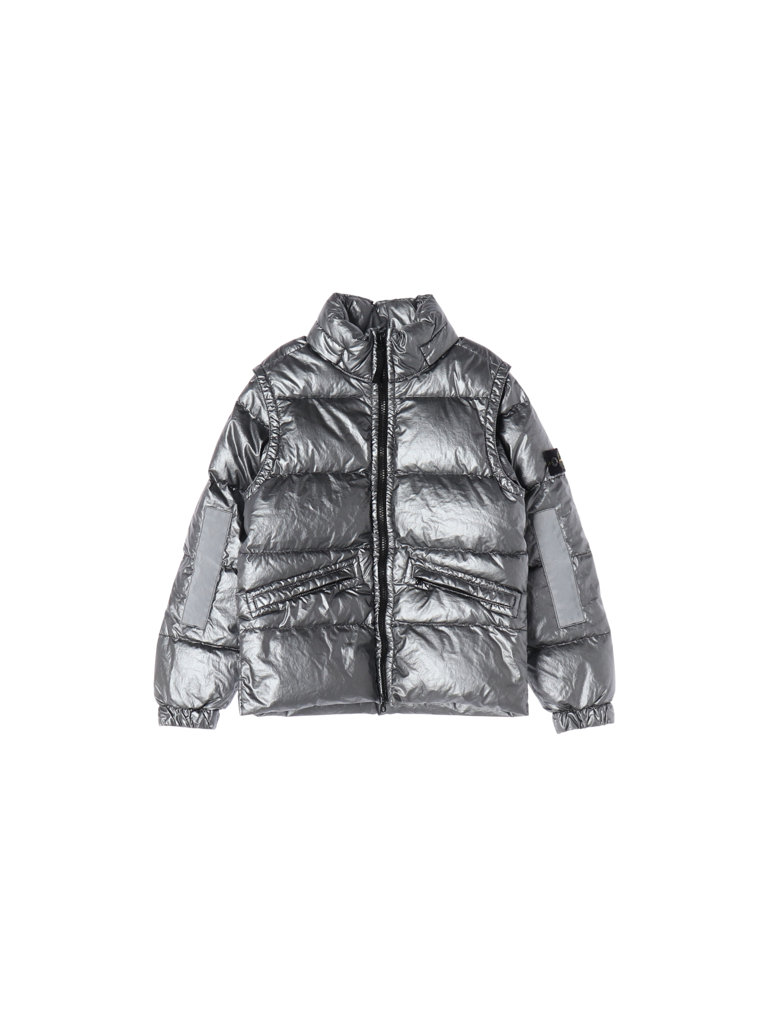 스톤아일랜드 퀼팅 그레이 패딩 8y 0