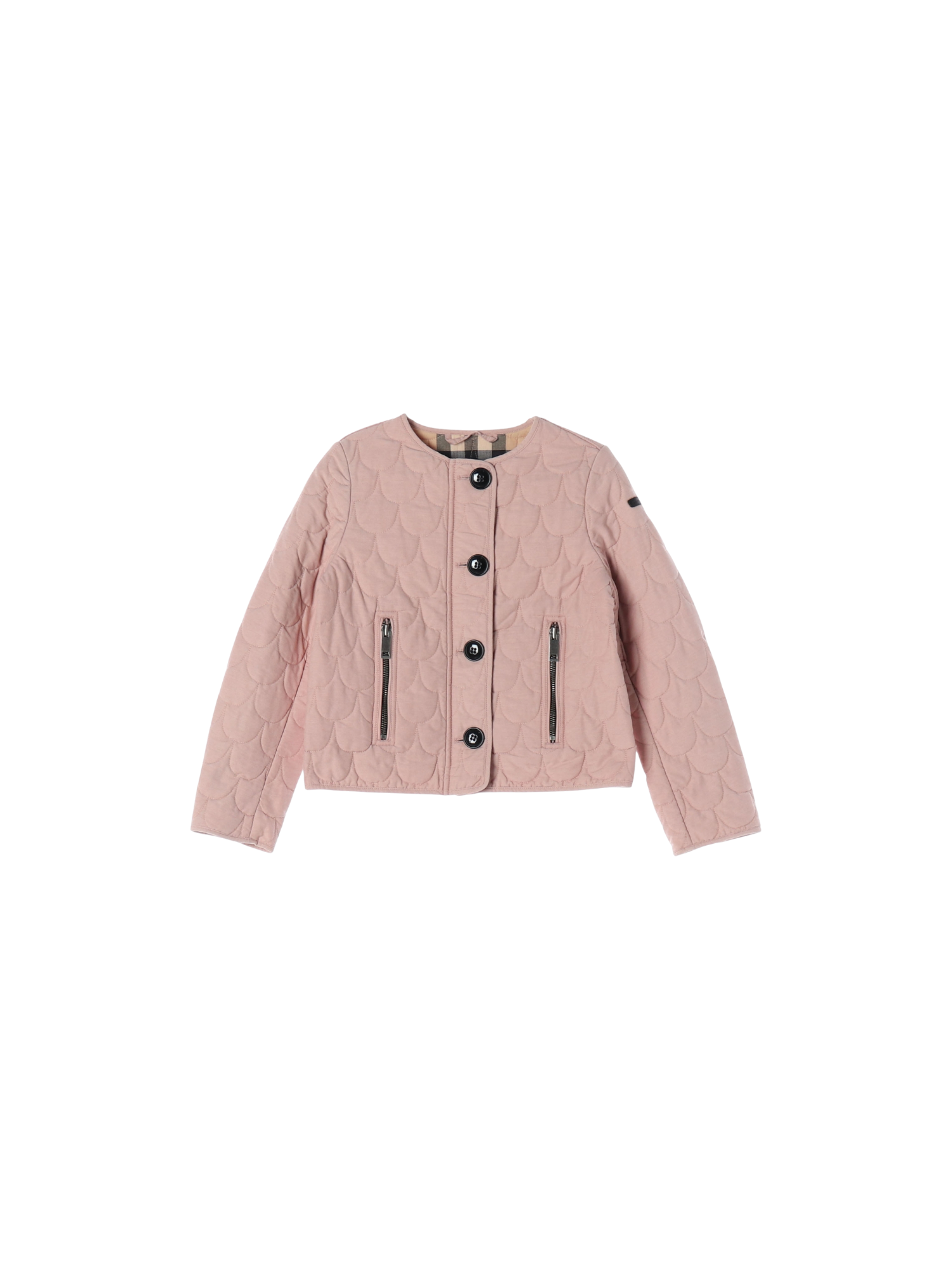 버버리 퀼팅 라벤더 패딩 8y 0