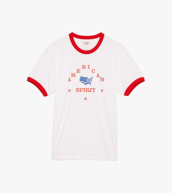 Ringer Tee- American Spirit