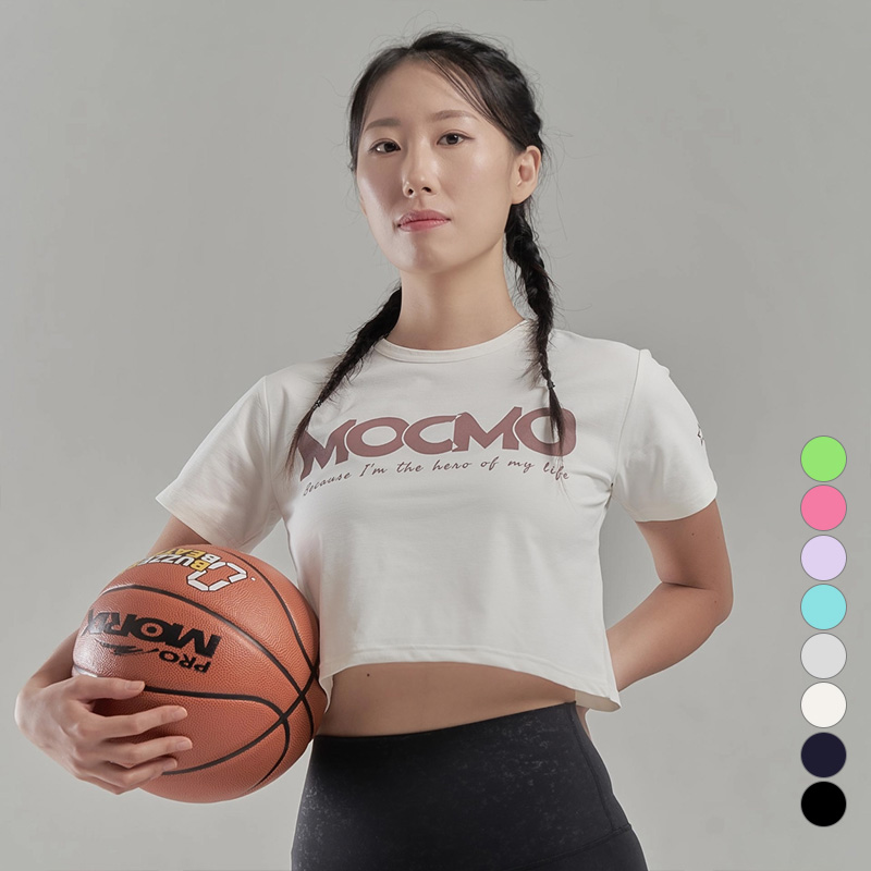 MOCMO 소로나 크롭 반팔 티셔츠