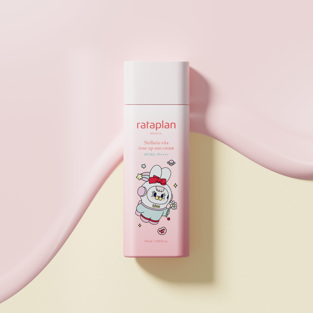 라타플랑 모모레이콜라보 별꽃비타 톤업 선크림 50ml, 1개