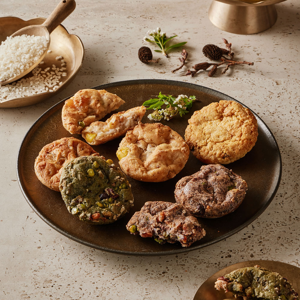 오븐에 구워낸 구움찰떡