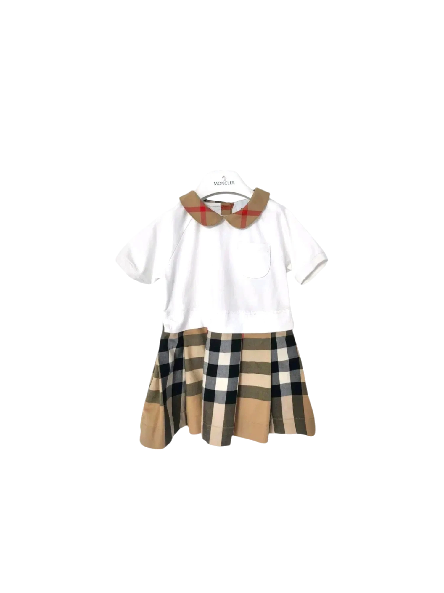 버버리 노바체크 원피스 2y 0