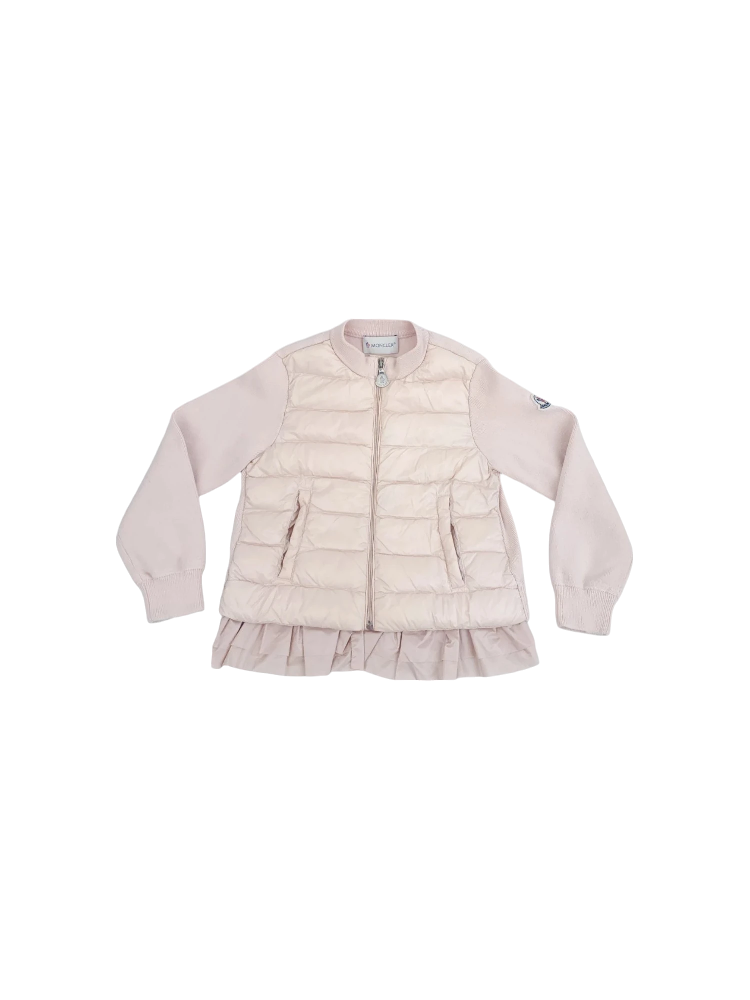 몽클레어 Maglia Tricot 마그리아 트리콧 프릴 패딩 베이비핑크 4y 0