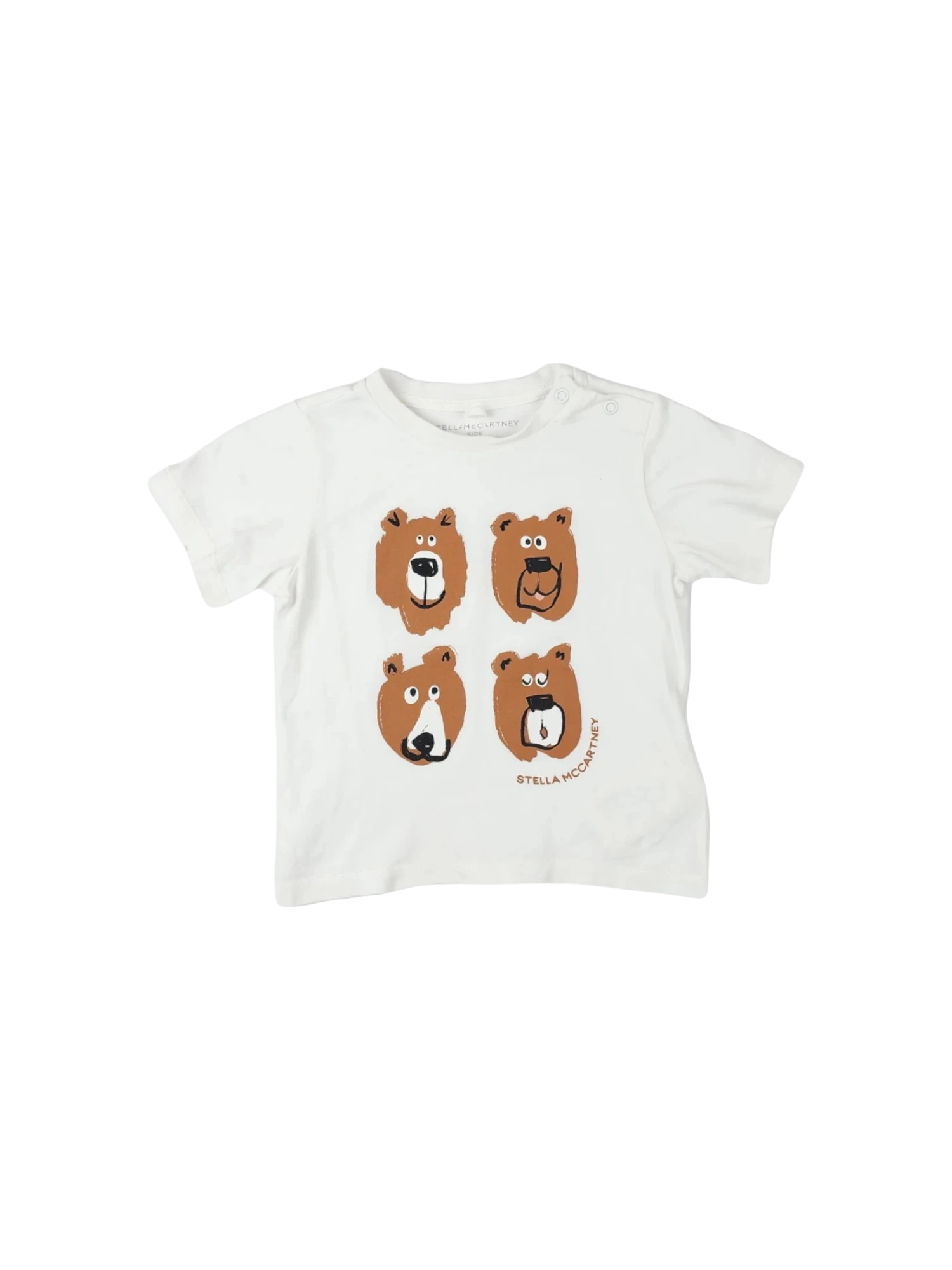 스텔라맥카트니 곰 패턴 반팔티 2y 0