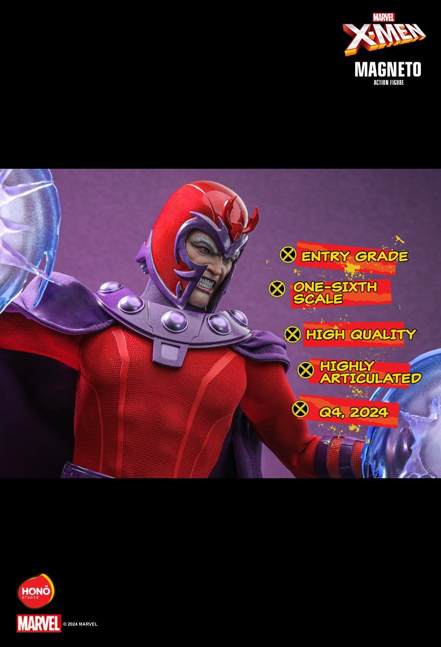 엑스맨 매그니토 1/6스케일 HS02 핫토이 Hottoys 호노스튜디오 Hono studio
