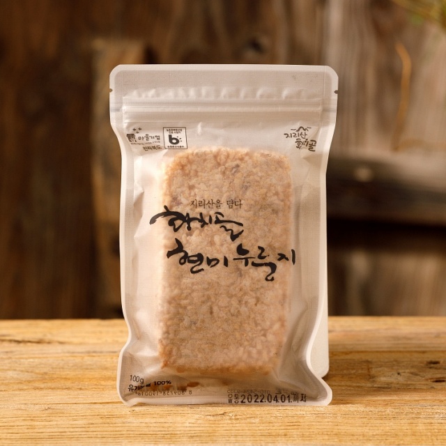 [지리산황치마을]유기농 황치골찹쌀현미누룽지 100g 2팩