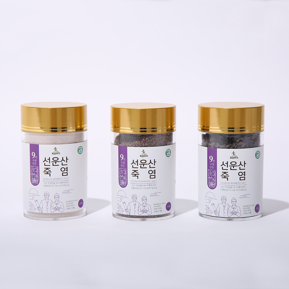 [고창마켓_한국로하스] 9번 구운 선운산 죽염죽염 미네랄 소금 250g