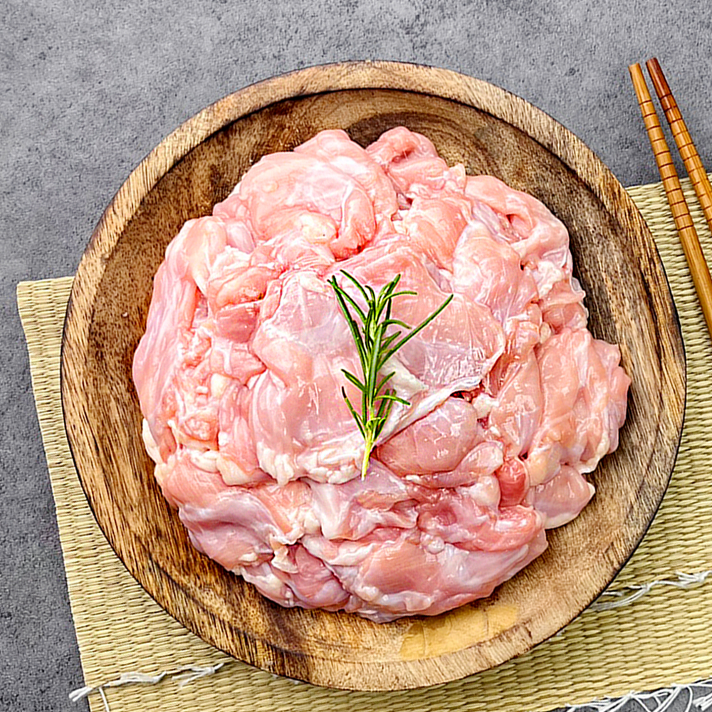 [모던푸드] 국내산 부드럽고 쫄깃한 닭안창살 1KG+1KG(냉동)
