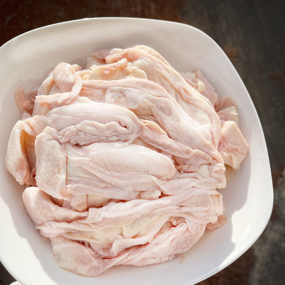 [모던푸드] 국내산 쫄깃한 닭껍질 1KG+1KG(냉동)