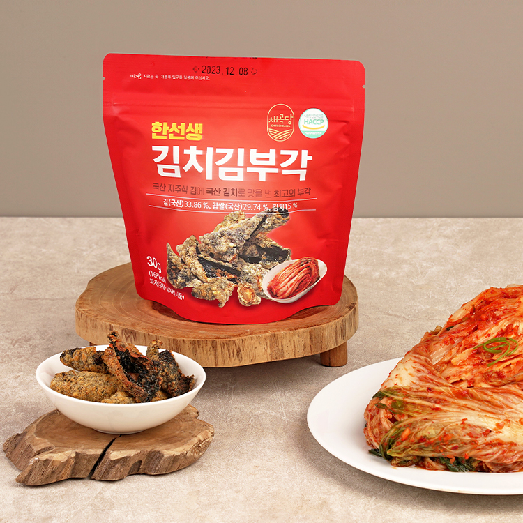 [채곡당] 한선생 김치 김부각 30g /3개