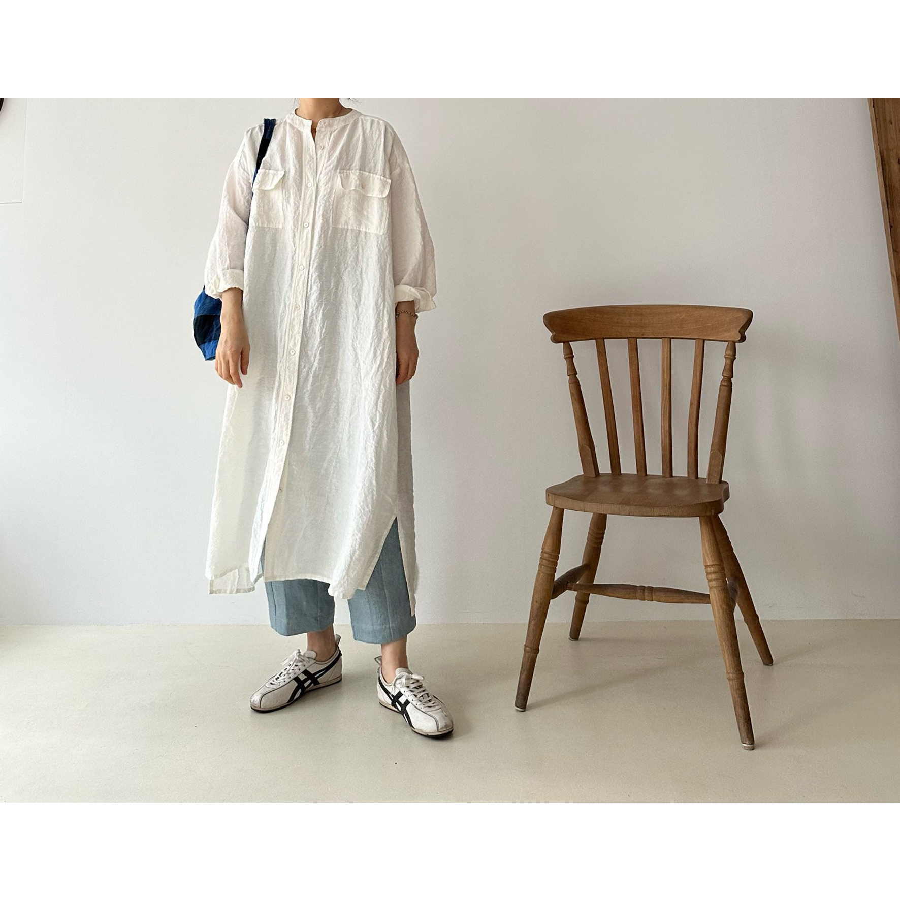 양포켓 오버핏 셔츠