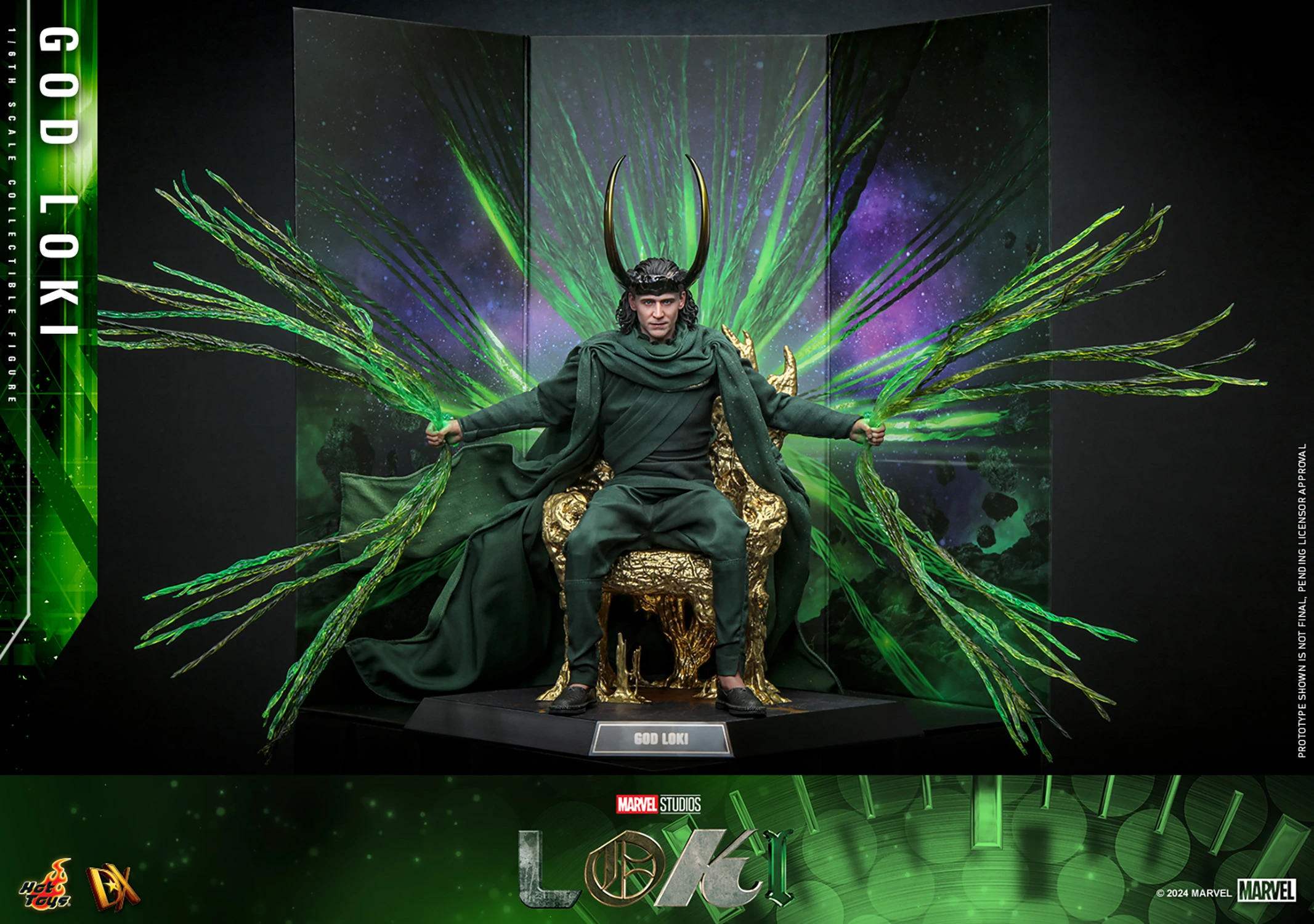 갓 로키 컬렉터블 피규어 1/6 스케일 DX40 핫토이 Hottoys