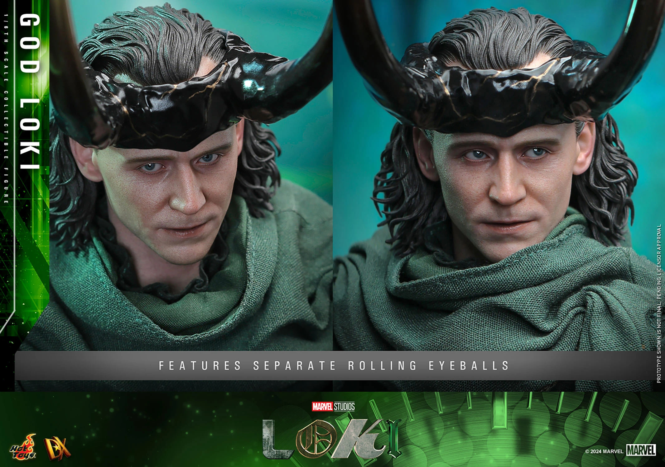 갓 로키 컬렉터블 피규어 1/6 스케일 DX40 핫토이 Hottoys