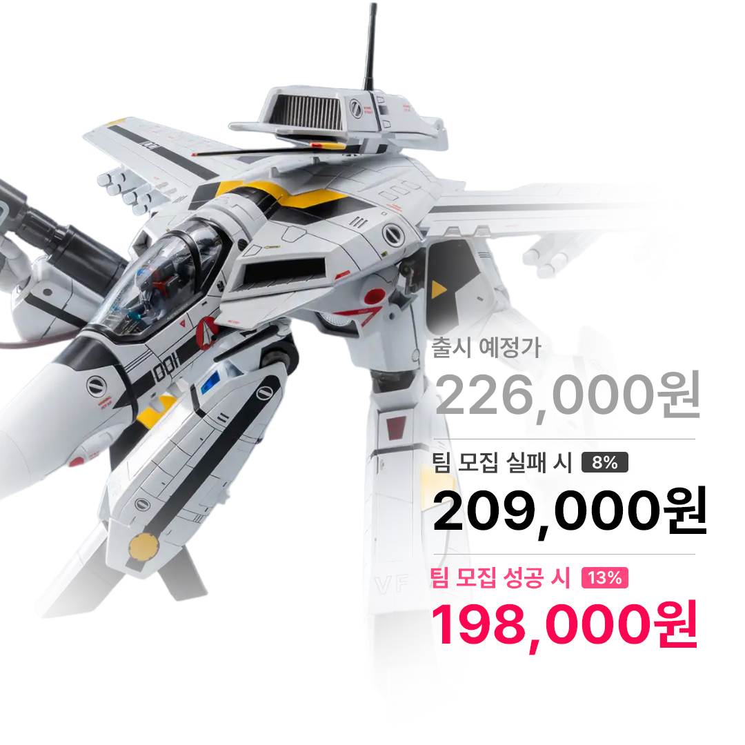 로보텍 마크로스 VF-1S 로이 포커 로보도 시리즈 3Z0305 쓰리제로 Threezero
