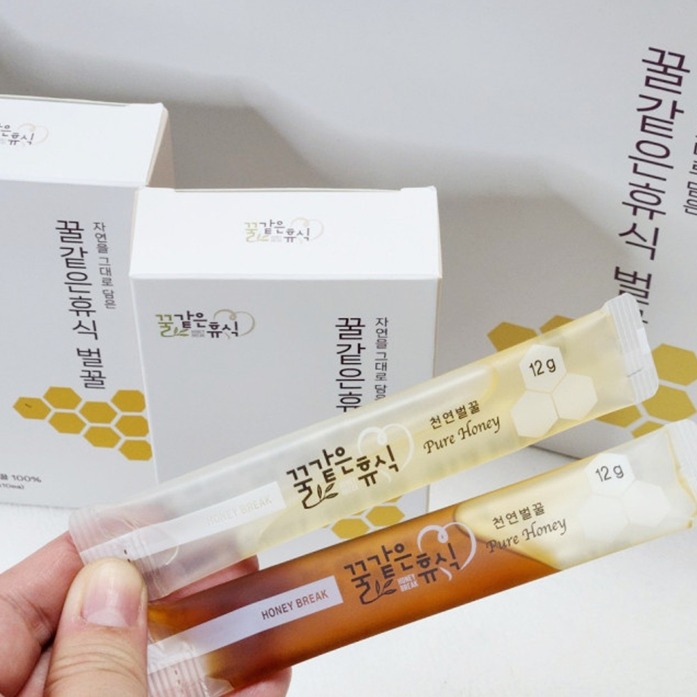 [익산몰] 꿀같은 휴식 아카시아 야생화 천연 벌꿀 스틱 12g*30포