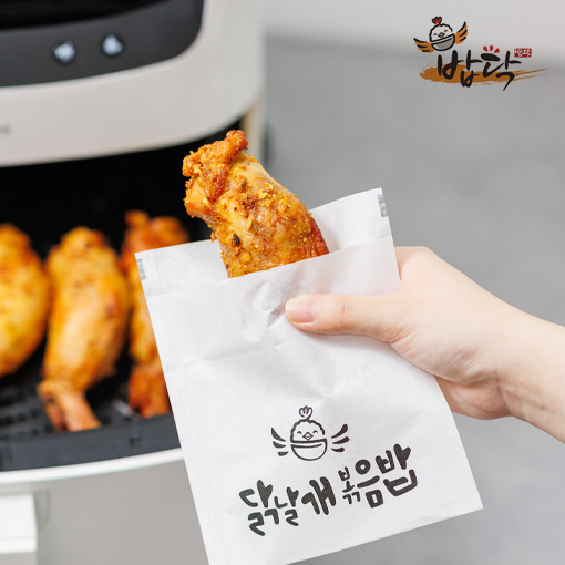 [밥닥] 순살닭날개 속에 볶음밥 단체급식용 80개