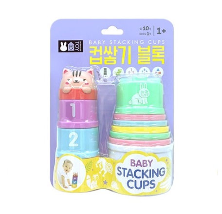 (KR)IQ BABY, 컵쌓기 블록 TOY