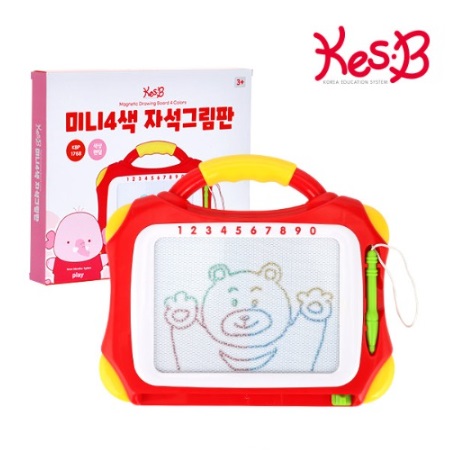 (KR)플레이 미니4색자석그림판