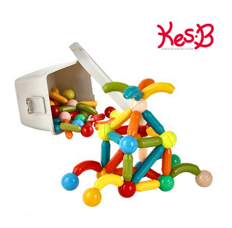 (KR)튼튼 뉴팝마그네틱블록54pcs