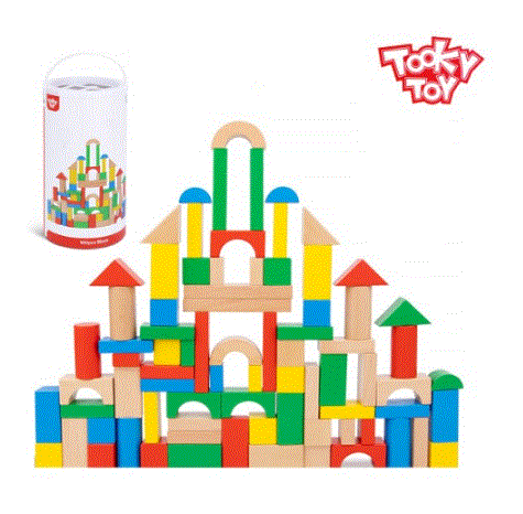 (KR)원목블록100pcs