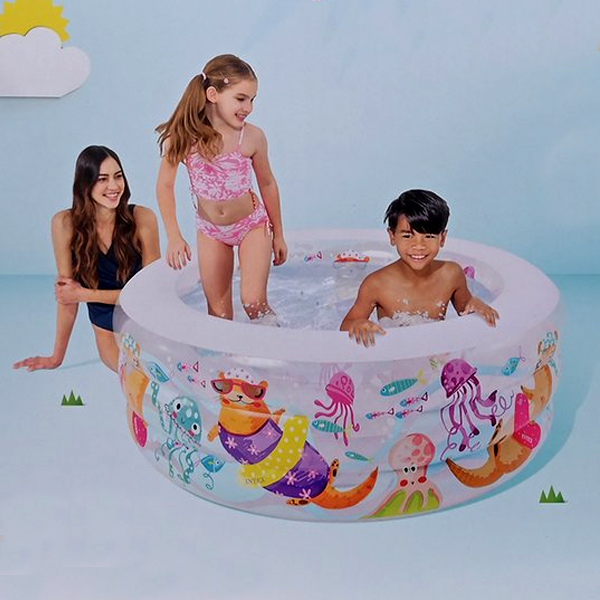 (GK)INTEX 인텍스 원형 아쿠아 바다나라 수영장