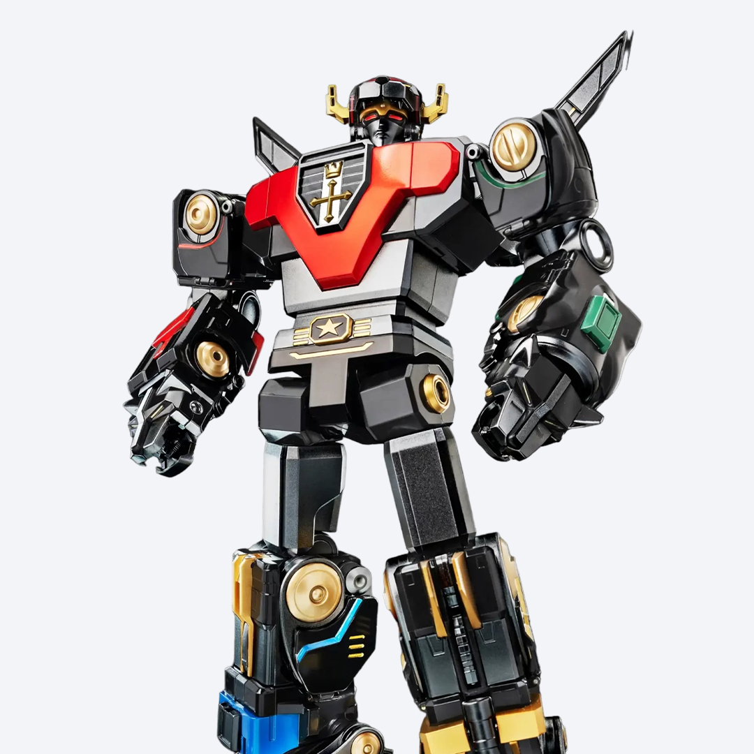 쓰리제로 볼트론: 우주의 수호자 - 볼트론 블랙 X 골드 에디션 한정판 3Z0779 Threezero