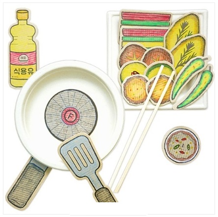 (KV)명절 전부치기 놀이(4인용)