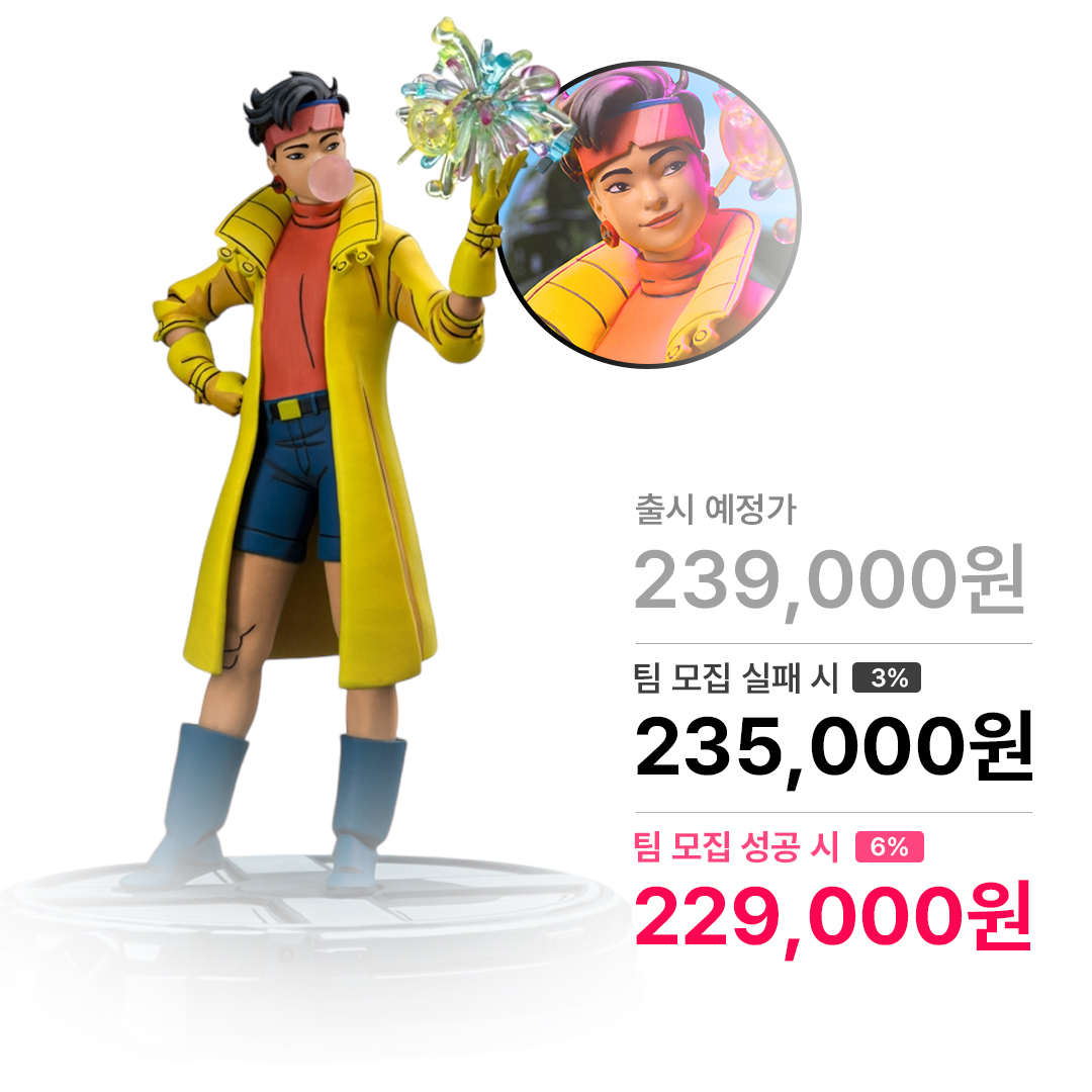 엑스맨97 - 주빌리 아트스케일 1/10 스케일 아이언스튜디오 IronStudios