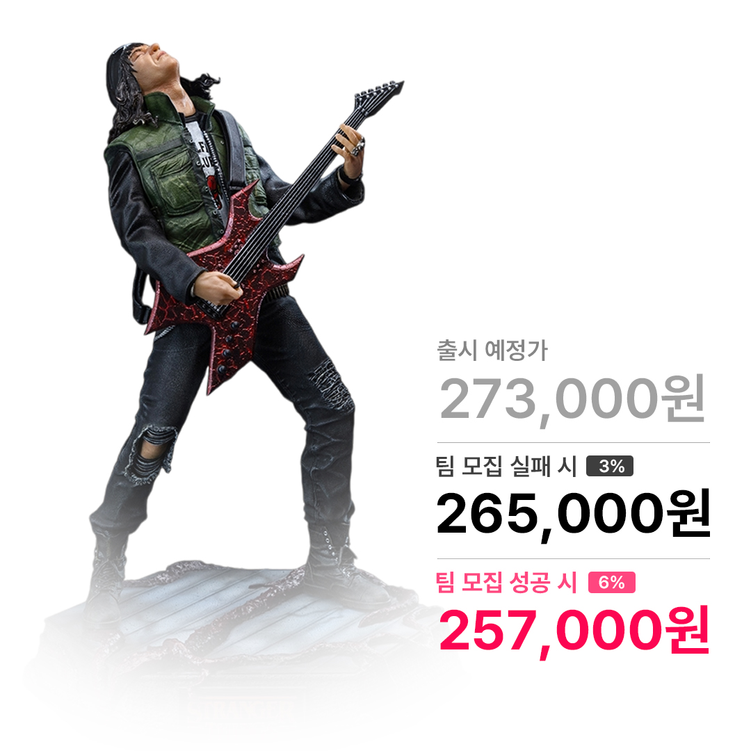 기묘한 이야기 - 에디 먼슨 디럭스 아트스케일 1/10 스케일 아이언스튜디오 IronStudios
