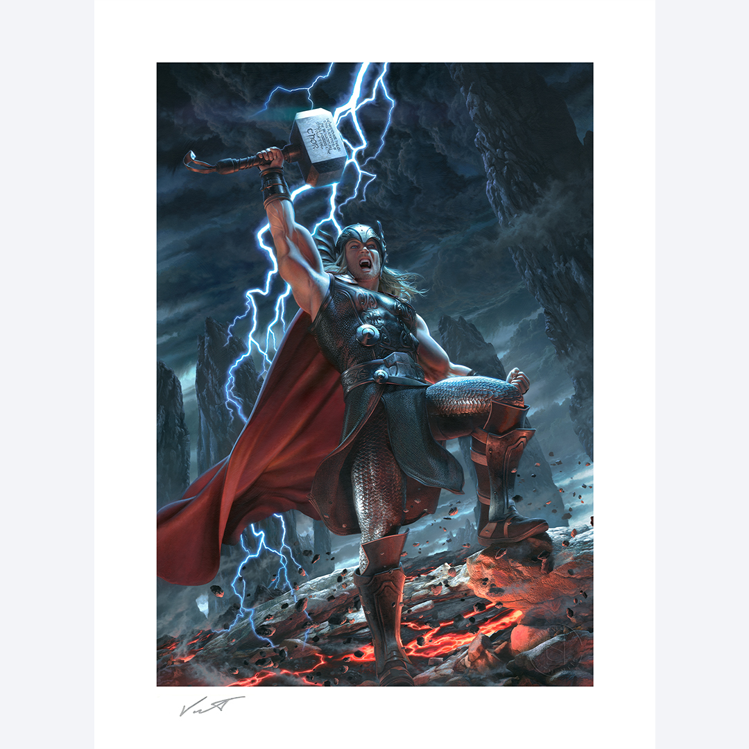토르 : 브레이커 오브 브림스톤 500343U 사이드쇼 아트프린트 Sideshow Artprint