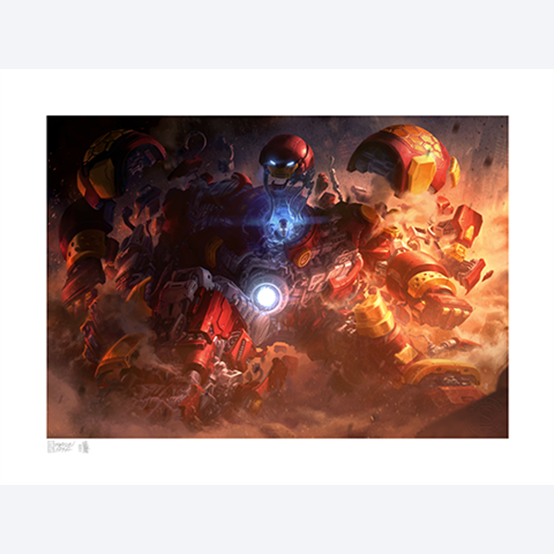 헐크버스터 500780U 사이드쇼 아트프린트 Sideshow Artprint