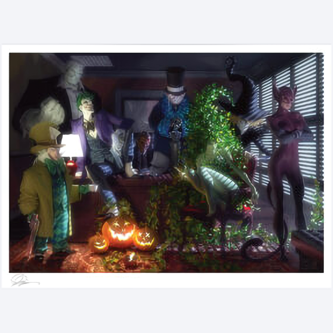 배트맨 : 더 롱 할로윈 500981U 사이드쇼 아트프린트 Sideshow Artprint