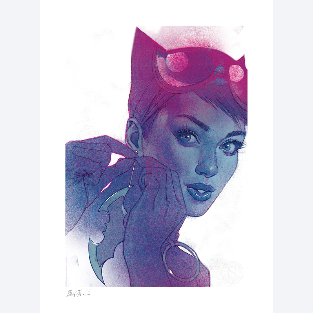 캣우먼 #7 501106U 사이드쇼 아트프린트 Sideshow Artprint