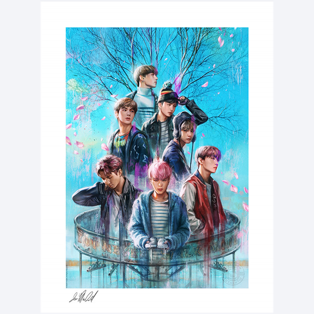 방탄소년단 BTS : 봄날 디럭스 501552UM 사이드쇼 아트프린트 Sideshow Artprint