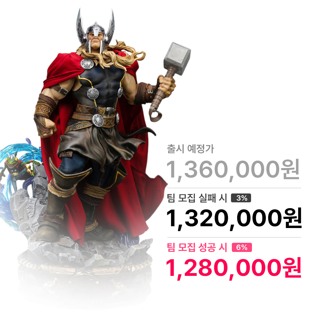 토르 언리쉬드 레거시 레플리카 1/4 스케일 아이언스튜디오 IronStudios