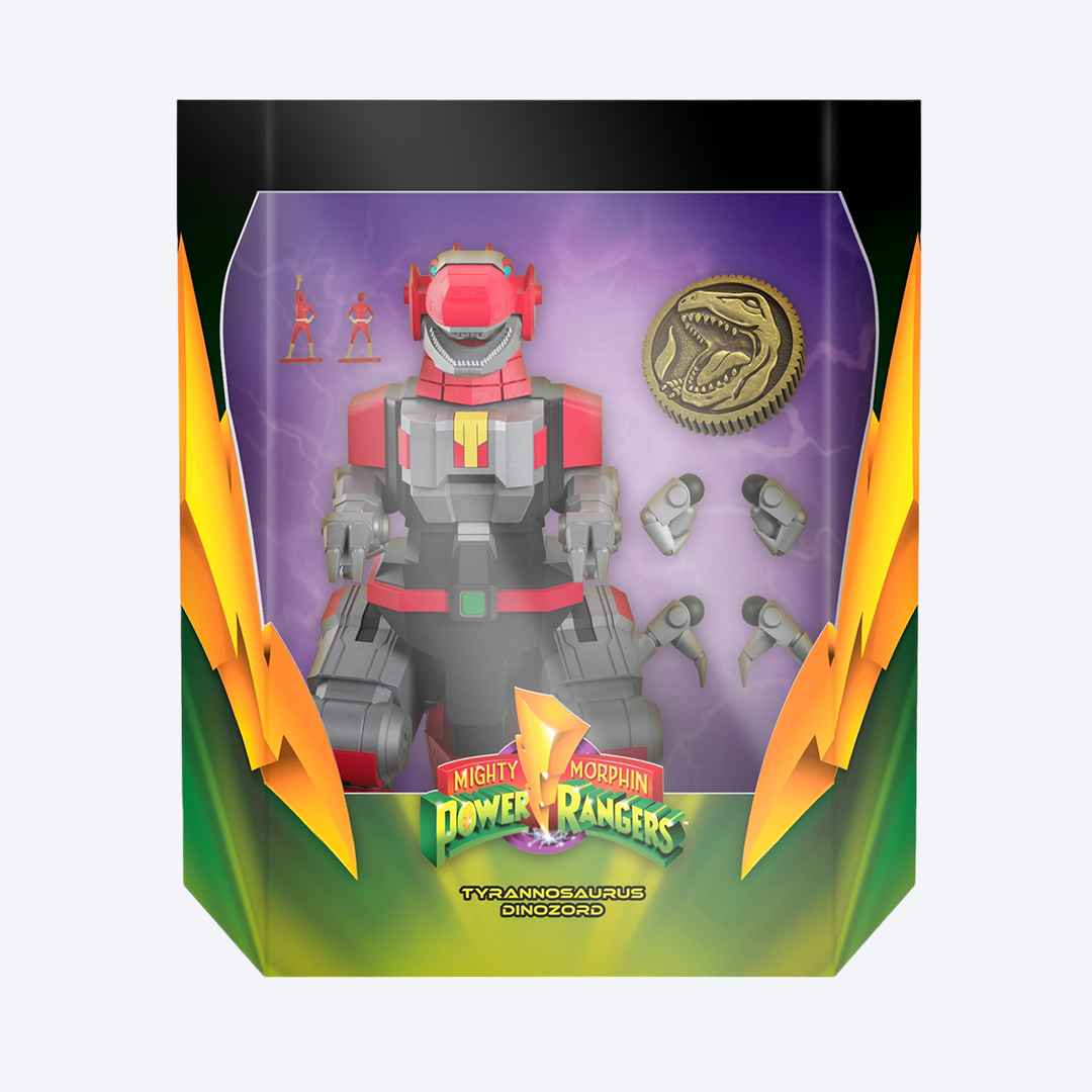 슈퍼7 마이티몰핀 파워레인저 티라노사우르스 다이나조드 Ultimates! 웨이브 1 Super7