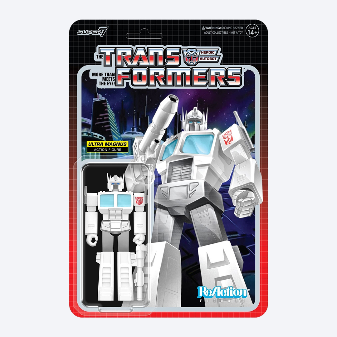 슈퍼7 옵티머스 프라임(울트라 마그네스) - 트랜스포머 ReAction 피규어 웨이브 8 Super7