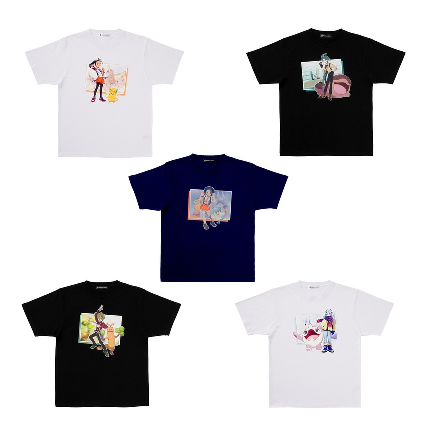 포켓몬센터 티셔츠 컬렉션 POKEMON TRAINERS 스칼렛