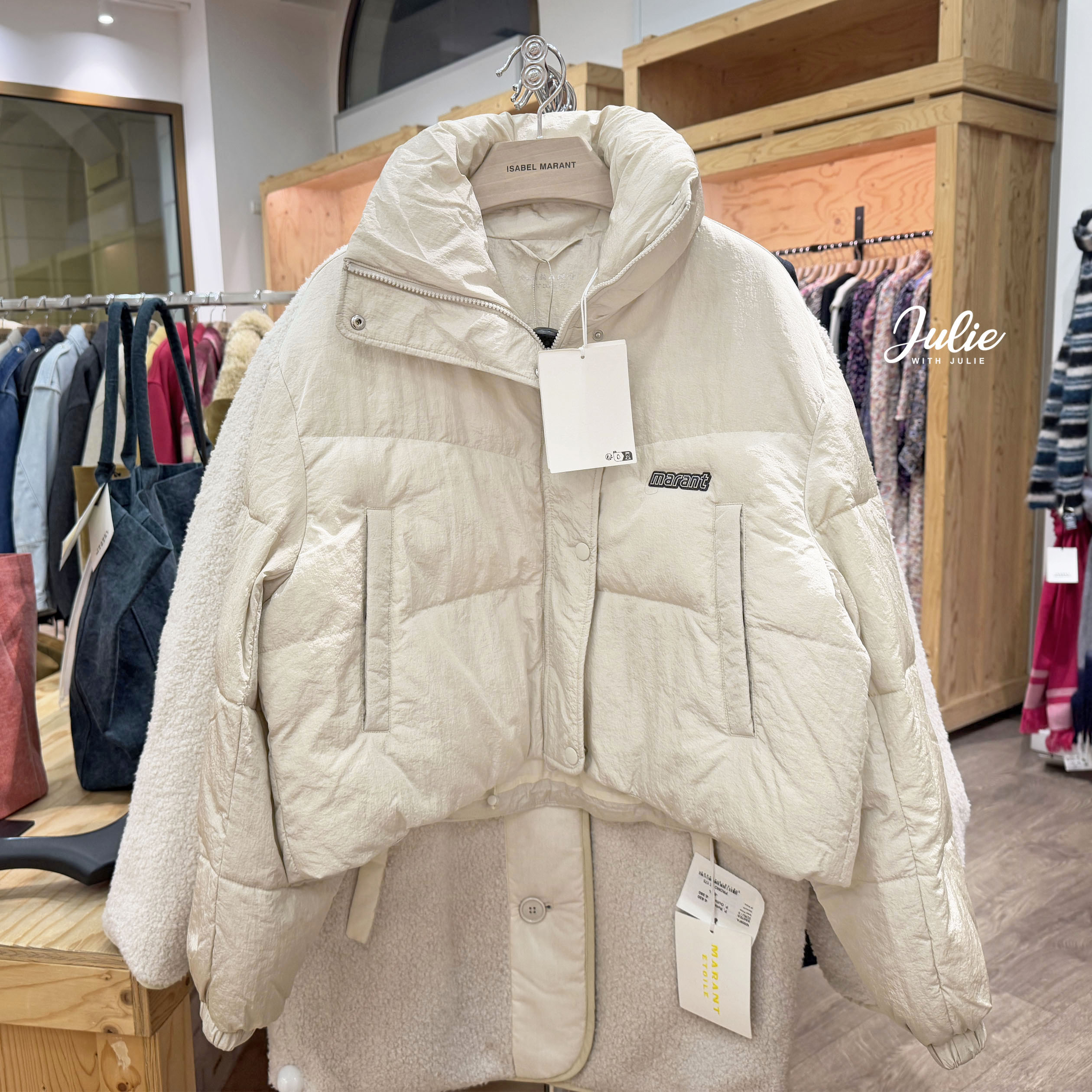 [ISABEL MARANT] 이자벨마랑 Etoile Telia 여성 숏패딩