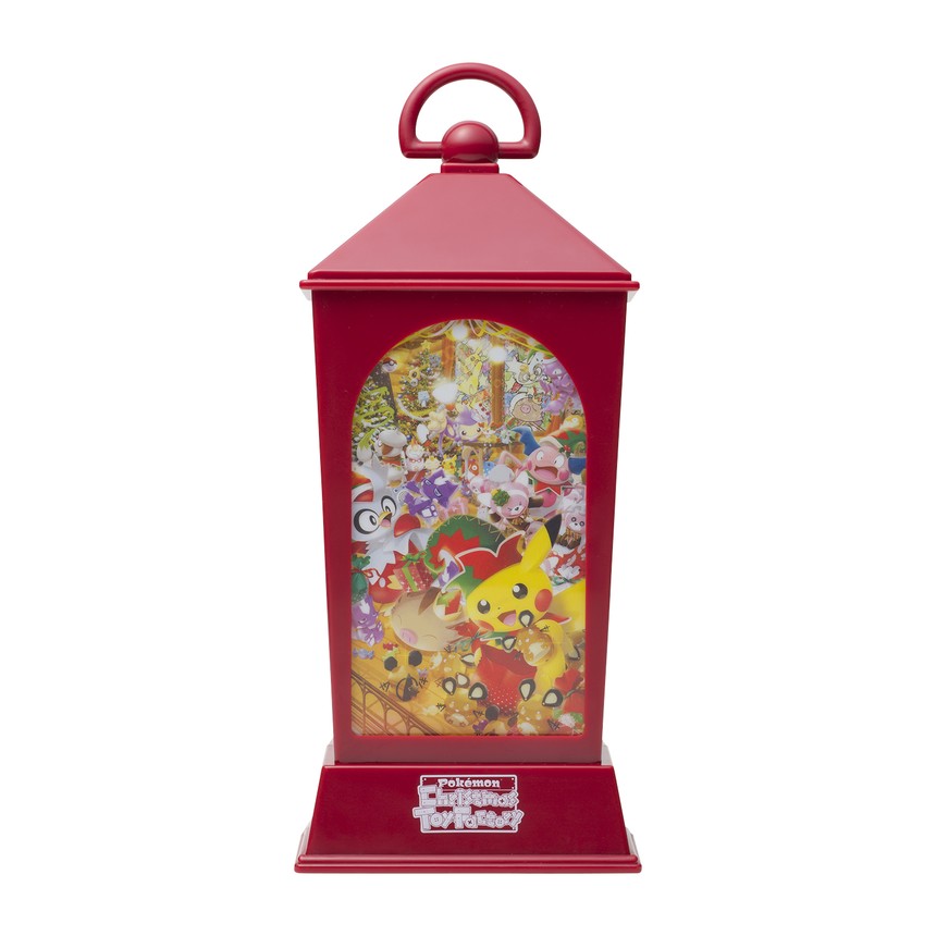 포켓몬센터 스테인드글라스 랜턴 Pokémon Christmas Toy Factory