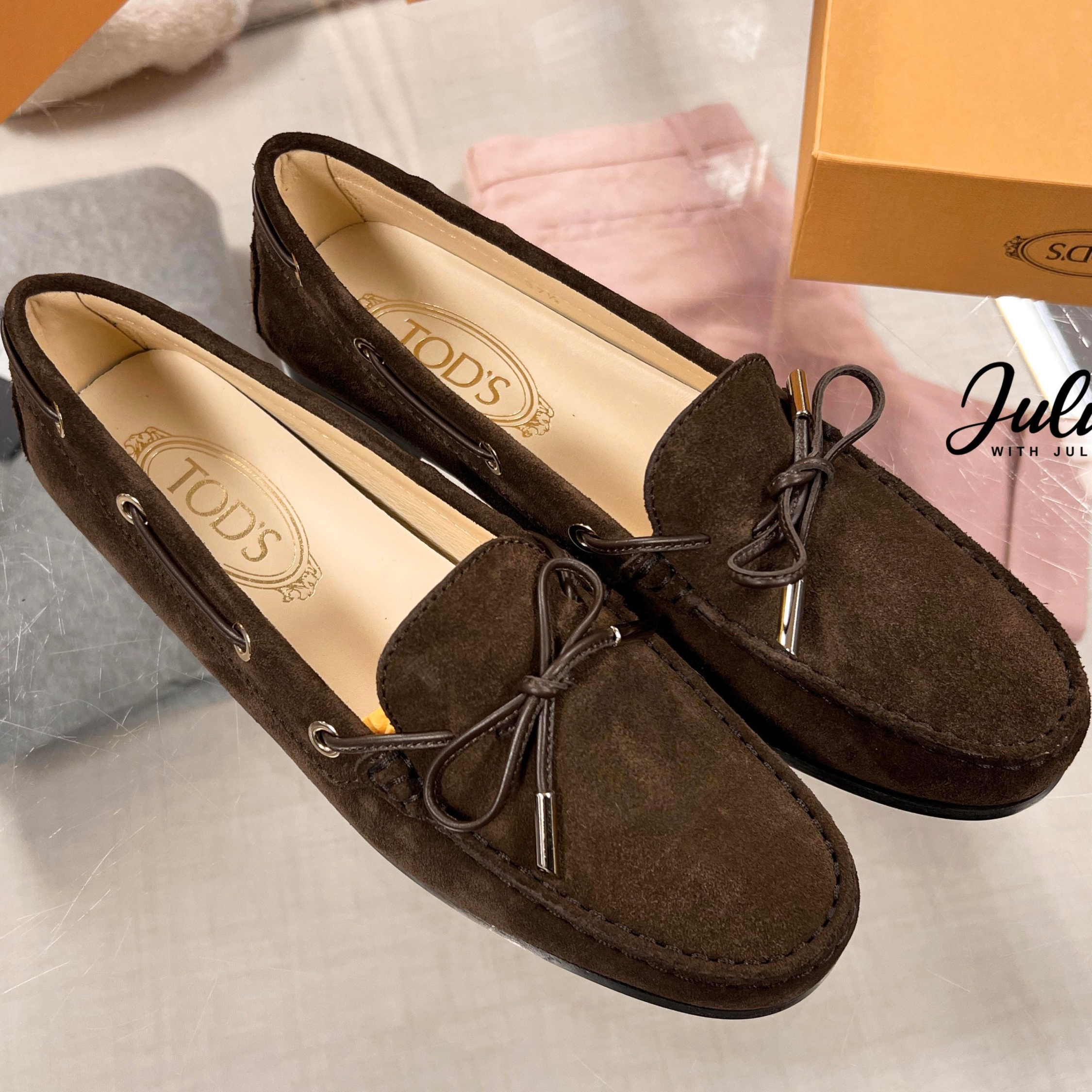[TOD'S] 토즈 여성 시티고미노 드라이빙슈즈