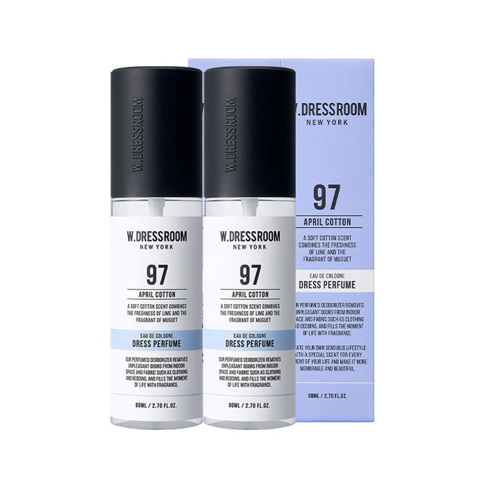 드레스퍼퓸 포터블 에이프릴코튼 80ml 2개