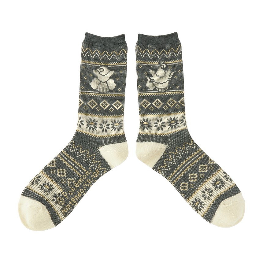 포켓몬센터 양말 Snowy Gathering (23-25cm)
