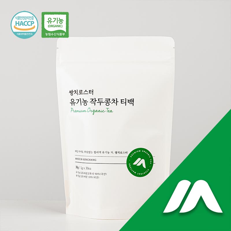 [쌍치로스터] 유기농 작두콩차 30g (1g×30티백)